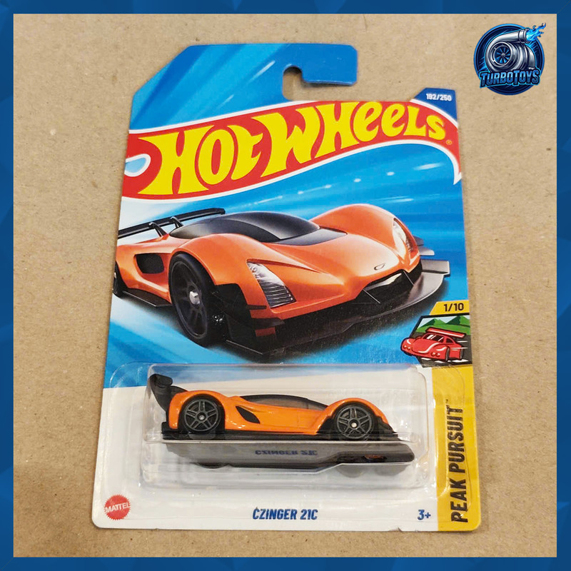 *TurboToys* Hotwheels CZINGER 21C รุ่น - ของแท้ Mattel 1:64 รถโมเดลสเกล - 2026