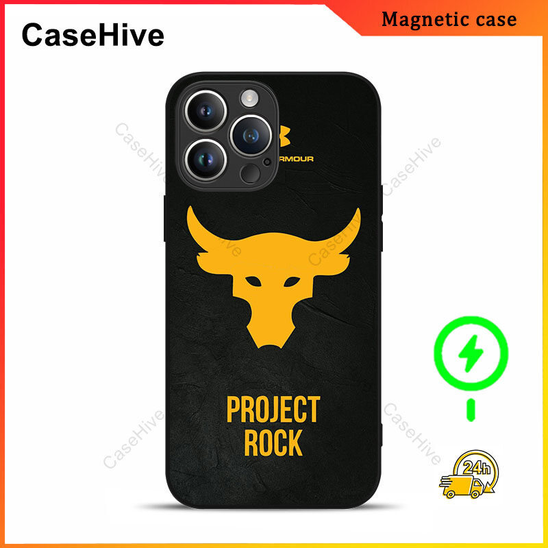 UA Project Rock เคสโทรศัพท์สําหรับ iPhone 17 Pro Max / iPhone 16 Pro Max / 15 Pro Max / 13 / Samsung