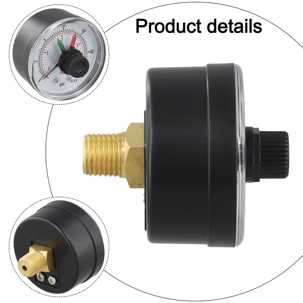 SMARTCHOICEECX2712B1 เปลี่ยน Axial Pressure Gauge สําหรับ Hayward Pool Filters พร้อมสําหรับ Dial❀ ราคา ถูกที่สุด ดีลบีเคเค แกลเลอรีภาพที่ 6