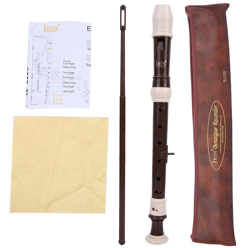 Torachel1-PH 8 หลุม Baroque Recorder Clarinet ขลุ่ย Woodwin