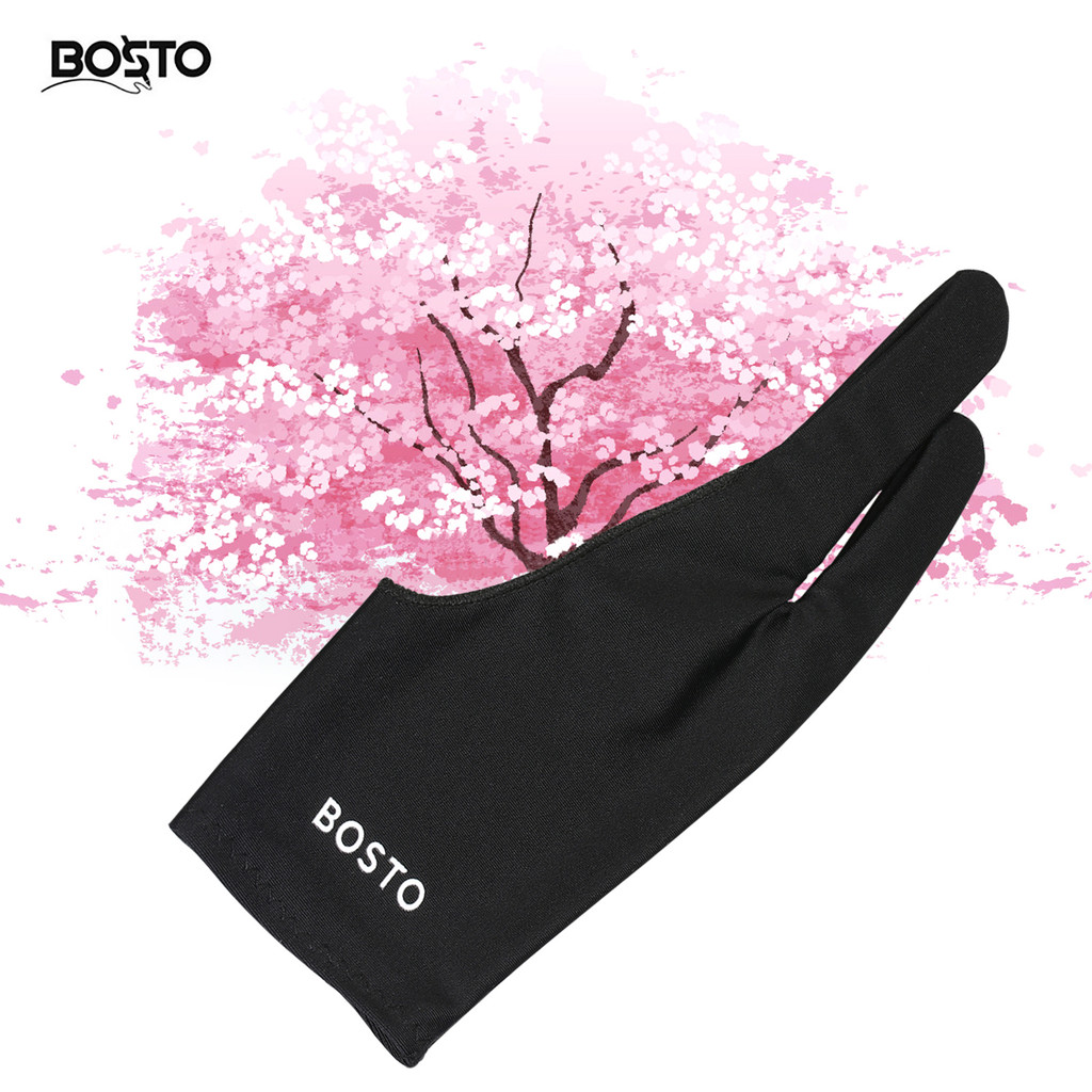 [Rococo1-TH] BOSTO Two-Finger Free Size Drawing Cover Artist Tablet for Right & Left Hand เข้ากันได้