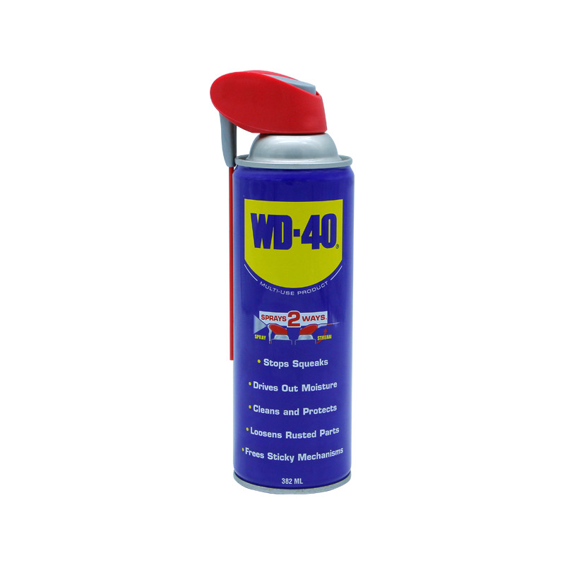 น้ำมันอเนกประสงค์ WD-40 รุ่น M011-1804N Smart Straw ขนาด 382 มล. สีน้ำเงิน