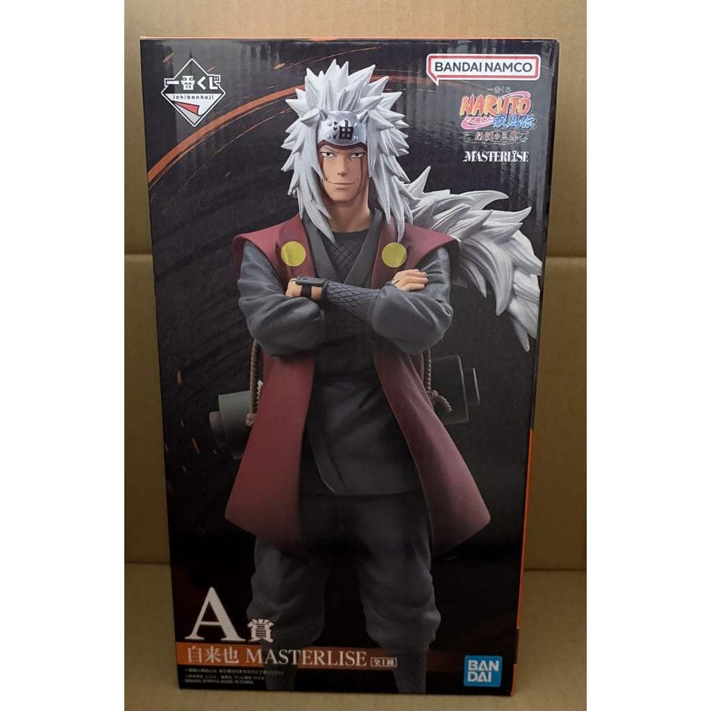 【Direct from Japan】Ichiban Kuji Naruto Shippuden: สามนินจาในตำนาน รางวัล Jiraiya Masterlise【Japan Ex