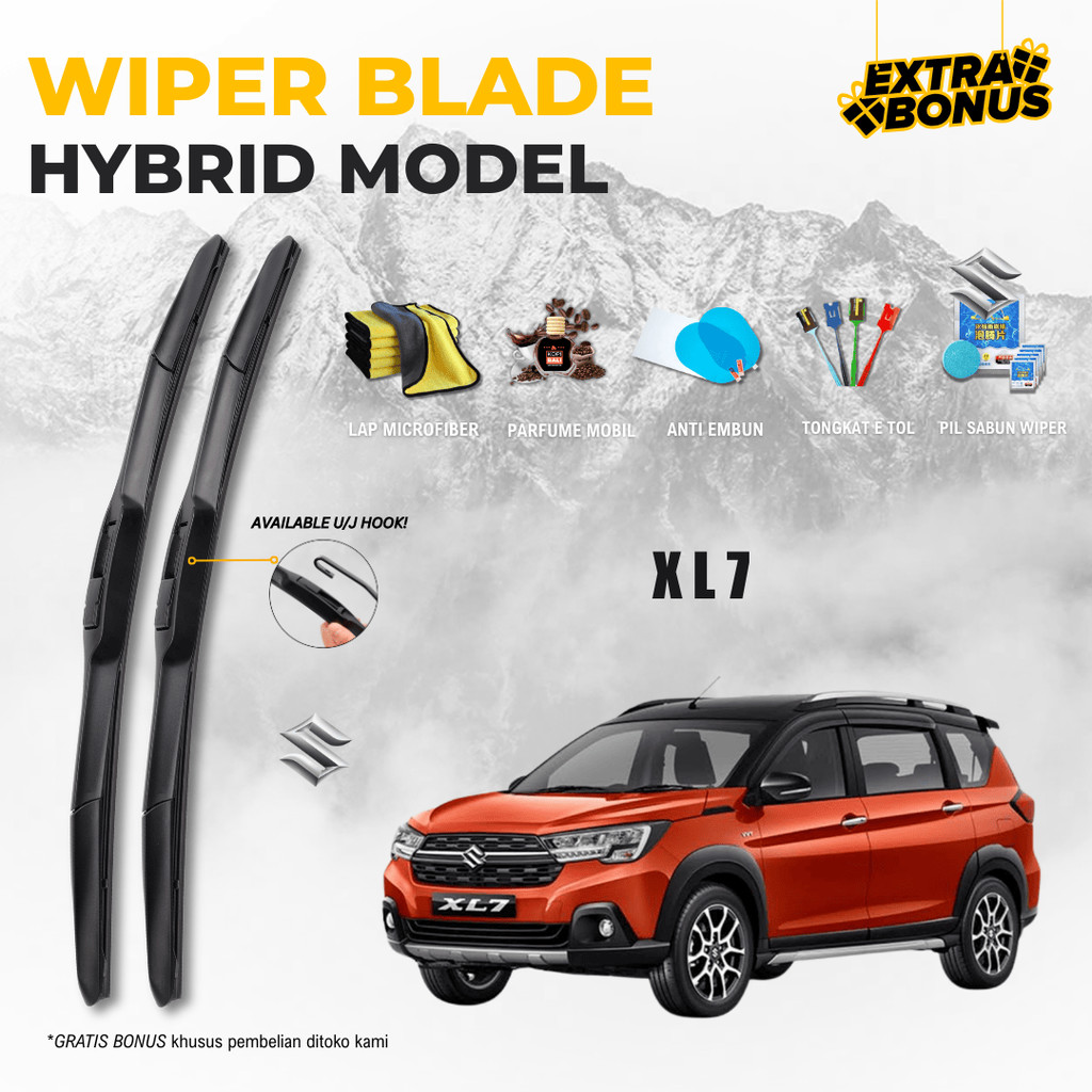 ที่ปัดน้ําฝนกระจกรถยนต์ Suzuki XL7 Hybrid ฟรี 5 โบนัส