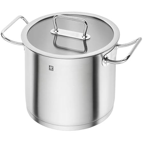 Zwilling J.A. Henckels ZWILLING "PRO STOCKPOT deep type 24cm with glass lid " two-handled pot stainl