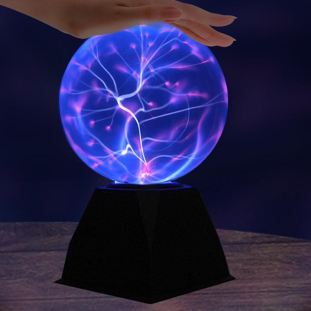 [TH37] Plasma Ball Light LED Touch and Sound Sensitive Decor ของขวัญสําหรับเด็ก Globe Sphere