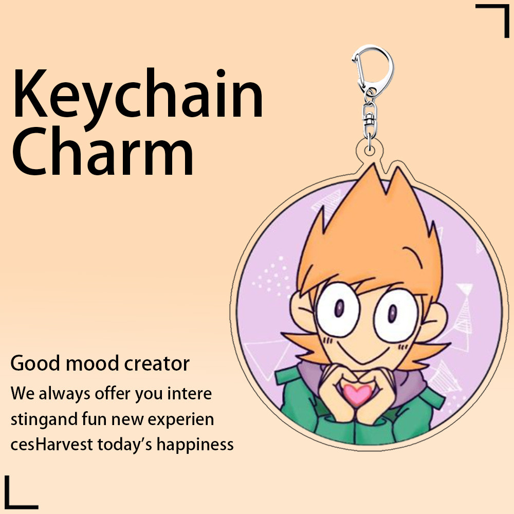 [พร้อมส่ง] Eddsworld พวงกุญแจ อะคริลิก เหมาะให้เป็นของขวัญ
