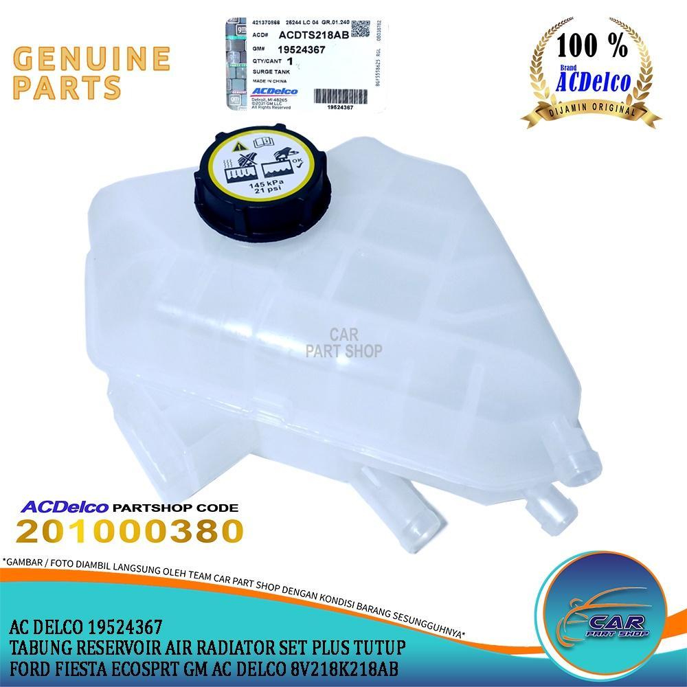 หม้อน้ําชุดถังอ่างเก็บน้ําน้ํา Plus ฝาครอบ Ford Fiesta Ecosport GM Ac Delco 8V218K218Ab 19524367