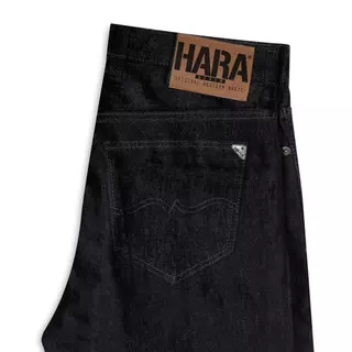[ไซส์พิเศษ] HARA HMR1-9122-02 Midnight Regular Fit Jeans กางเกงยีนส์ มิดไนท์ ด้ายเทา กระบอกใหญ่ 9 นิ้ว Midnight Classic