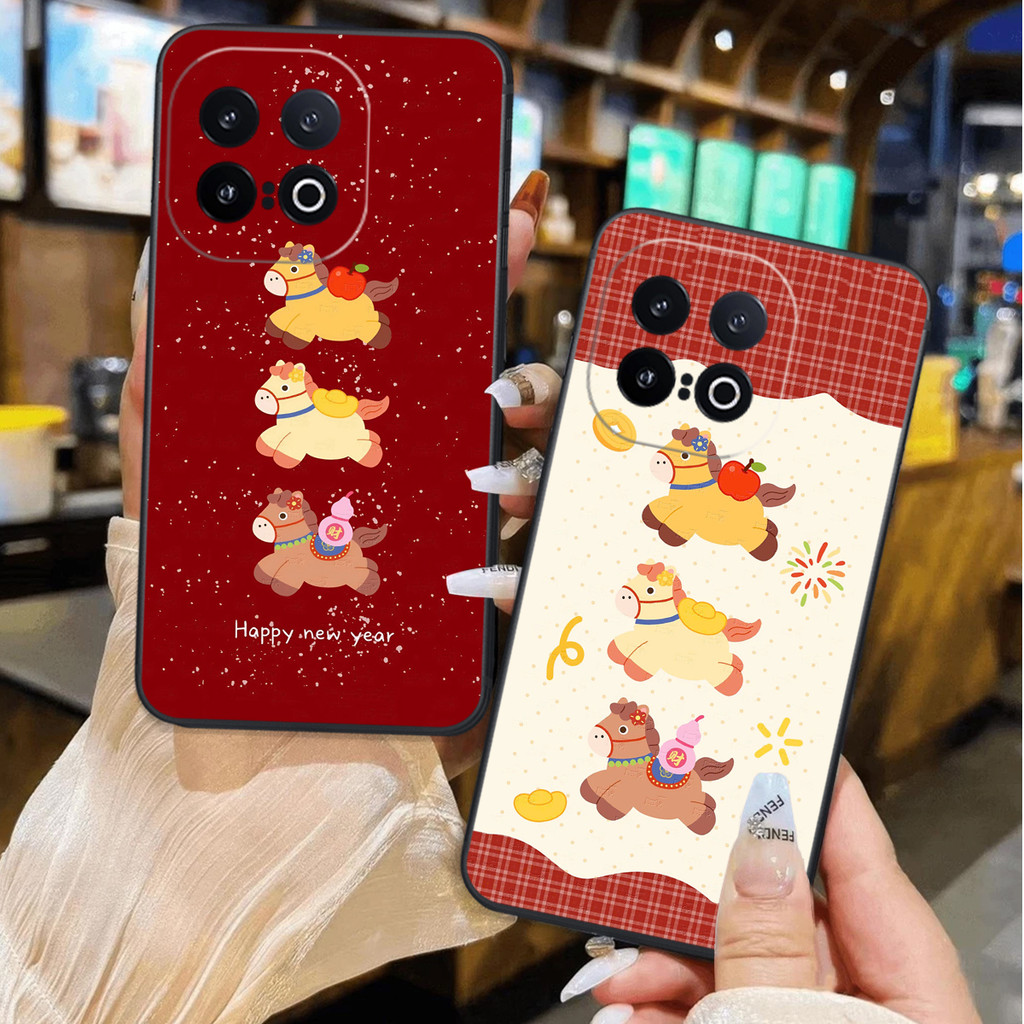 เคส Vivo iQOO 13 5G พิมพ์ลาย Lucky Tet Horse ป้องกันกล้อง