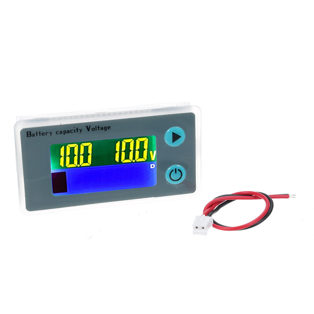 [Mamamoo1-Fast Ship] 10-100V LCD Battery Monitor 12V/24V/36V/48V Digital Capacity Voltmeter Tester P