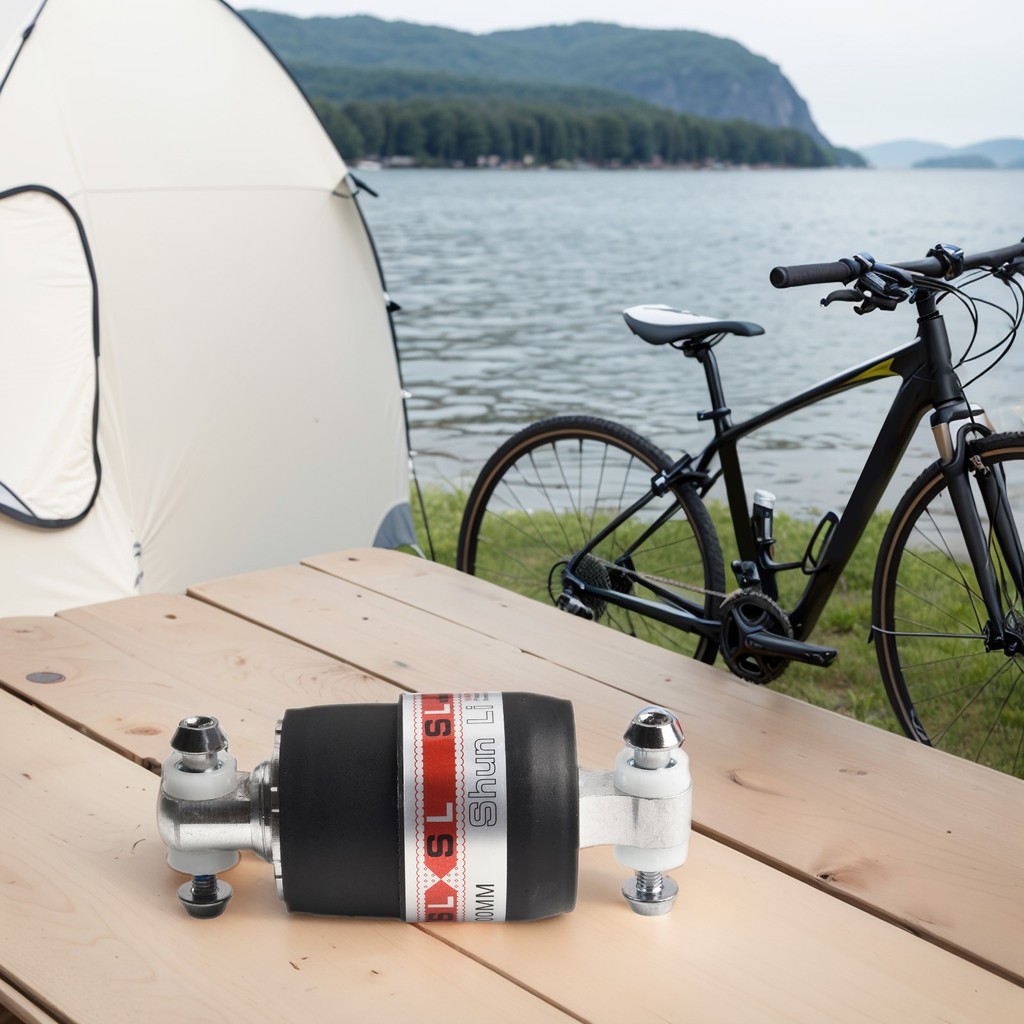 จักรยานเสือภูเขาพร้อมระบบกันกระแทกด้านหลังแบบสปริง สีดำ - รูปที่ 3