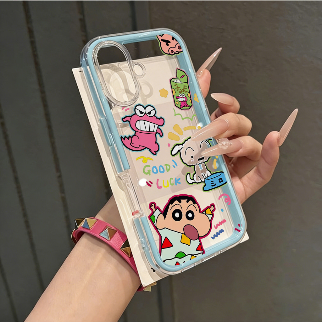 ที่ไม่ซ้ํากัน Crayon Shin-Chan น่ารัก-Imut ปลอก Infinix สมาร์ท 20 หมายเหตุ 60 Pro Camon 50 Pro Tecno