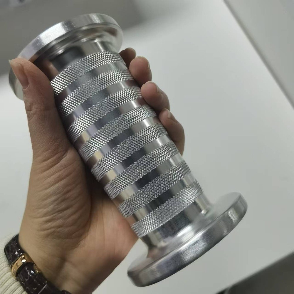 HOTผลิตภัณฑ์ใหม่ Silver Aluminium Alloy Cone Rope Grip for Biceps Curl Triceps Pushdown Chest