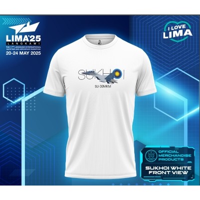 Lima25 Graphic Tee Sukhoi Su-30mkm เสื้อยืดไมโครไฟเบอร์ Jersey