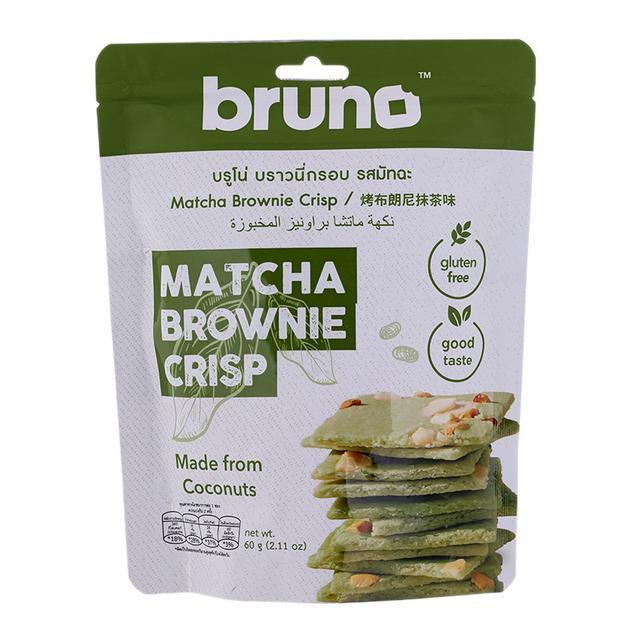 🌷 บรูโน่บราวนี่กรอบรสมัทฉะ 60กรัม 🍃 8859069907339 🌻 Bruno Matcha Brownie Crisp 60g. 🌿 ของแห้งและเครื
