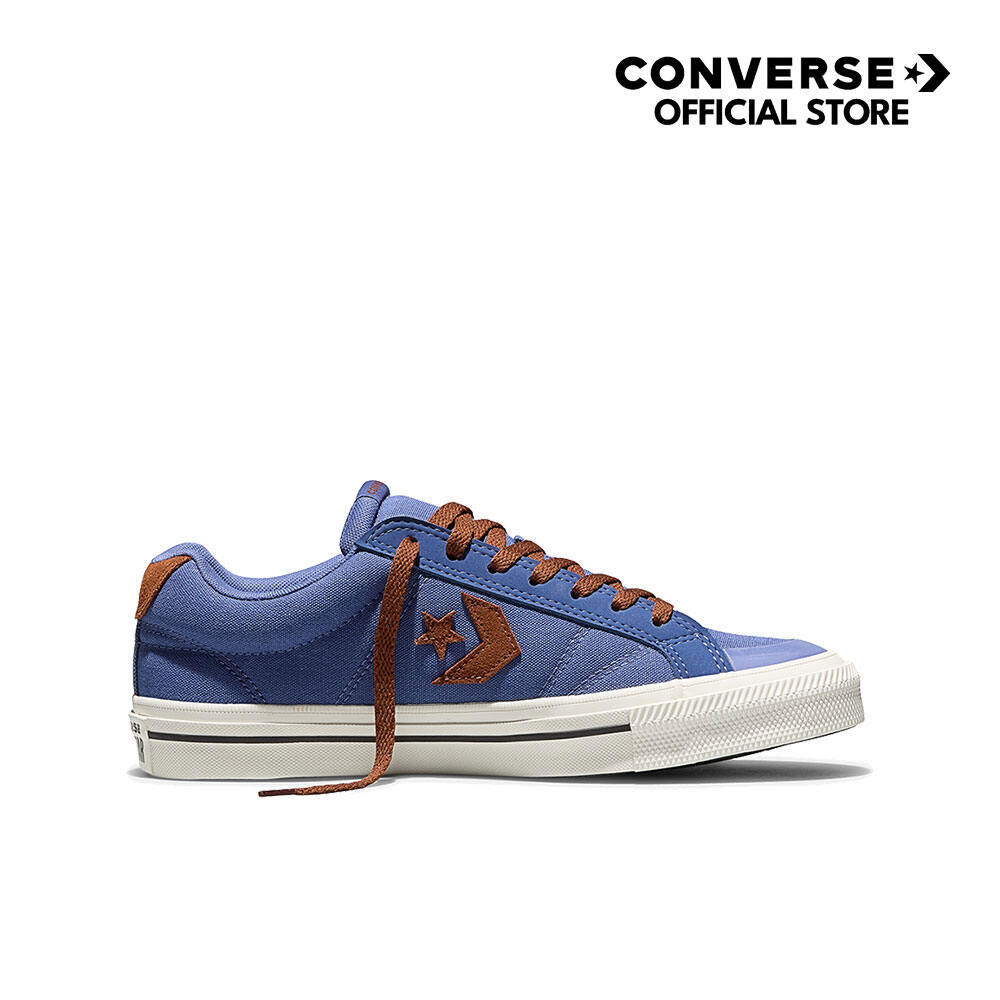 CONVERSE حذاء رجالي Sport Casual Seasonal Color OX — أزرق/بني