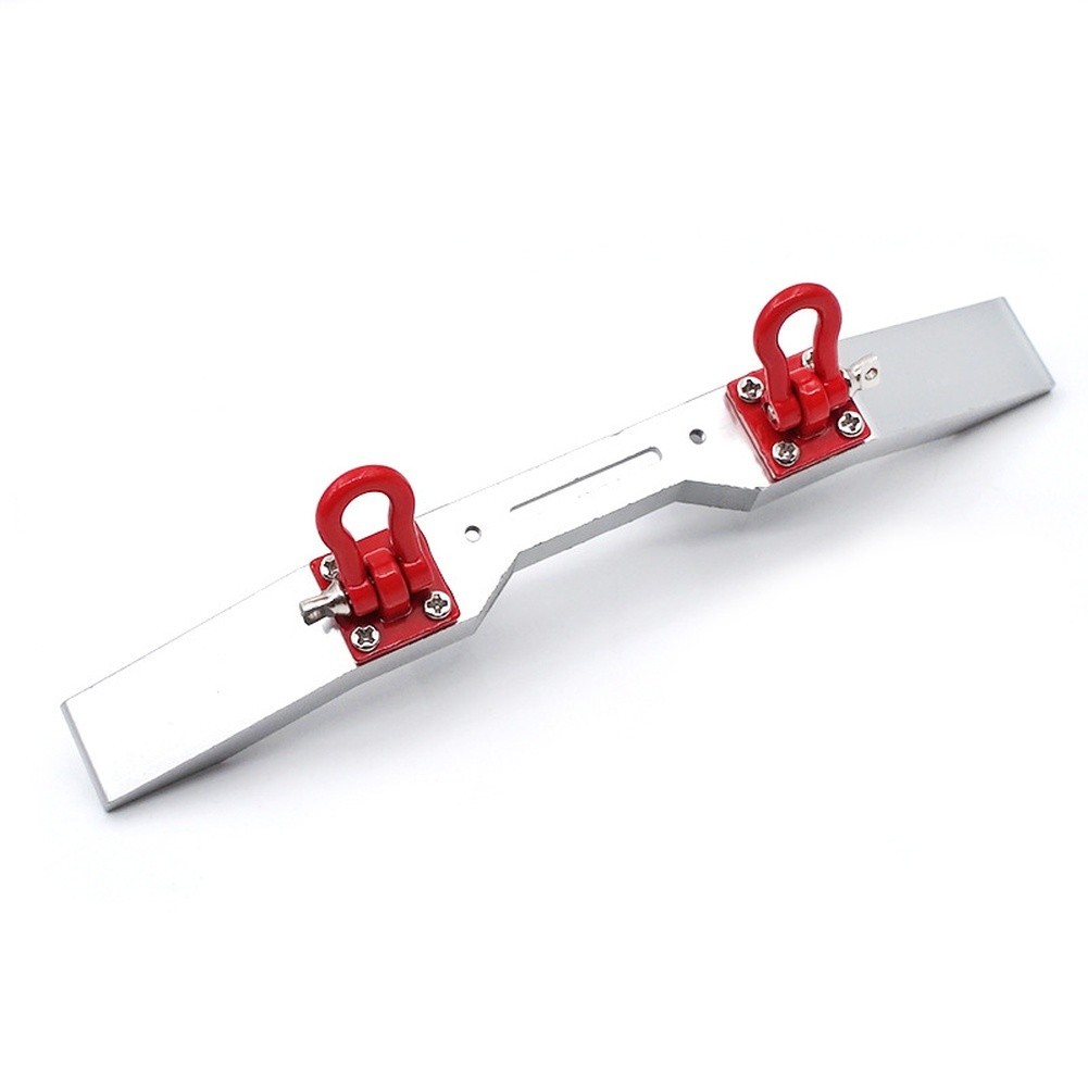 SMT Metalกันชนหน้าพร้อมตะขอกู้ภัยสําหรับ 1 16 Scale RC Car 4WD 6WD Off Road รถบรรทุก