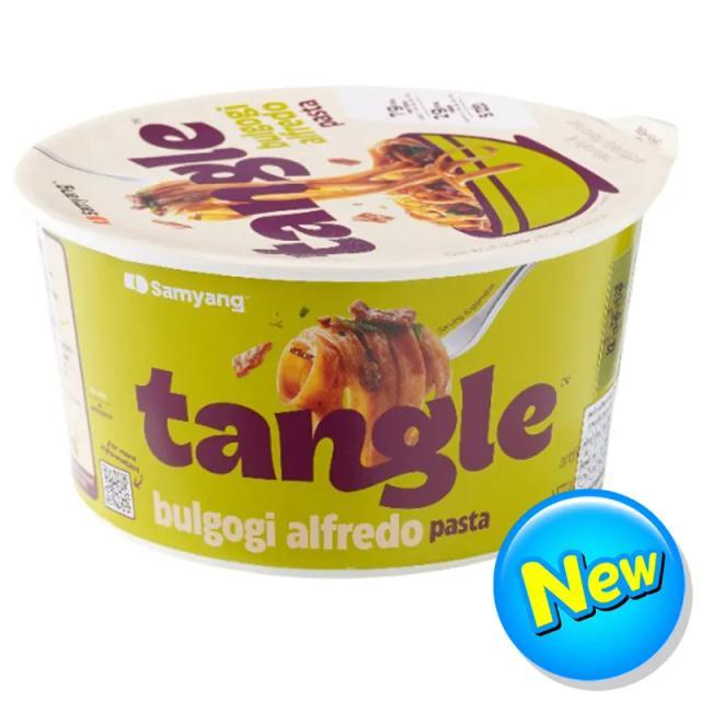 🏹 ซัมยังแทงเกิ้ลบูลโกกิอัลเฟรโด้พาสต้าโบว์ล 105กรัม 🌠 Samyang Tangle Bulgogi Alfredo Pasta Bowl 105g