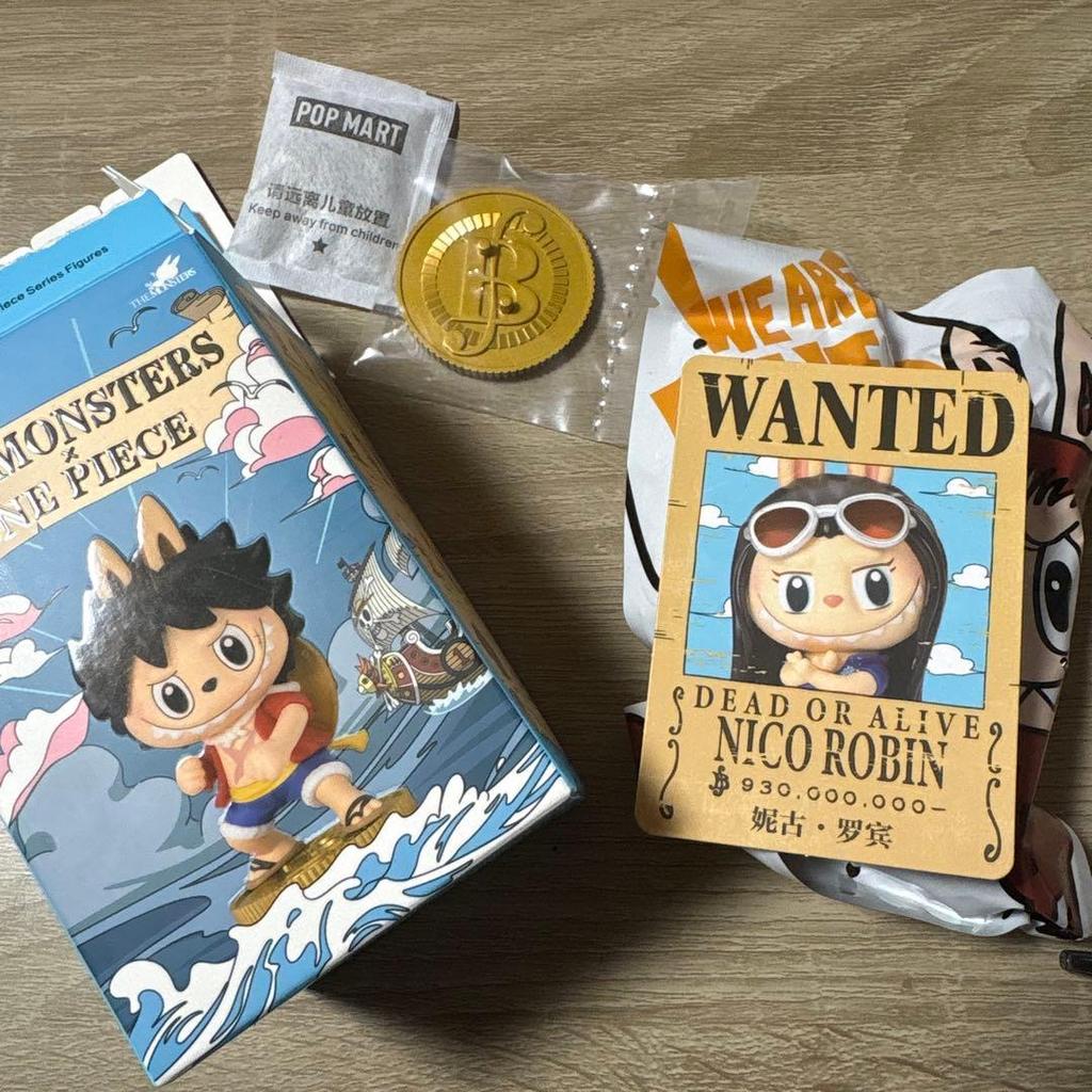 【Direct from Japan】ONE PIECE x LABUBU คอลลาบอเรชั่น Robin จาก One Piece【Japan Exclusive】
