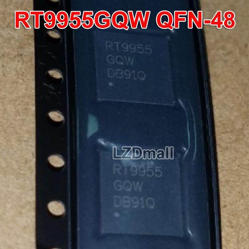 2 ชิ้น RT9955GQW QFN-48 RT9955 QFN RT 9955 QFN-48 ชิปควบคุม LCD IC ใหม่เดิม