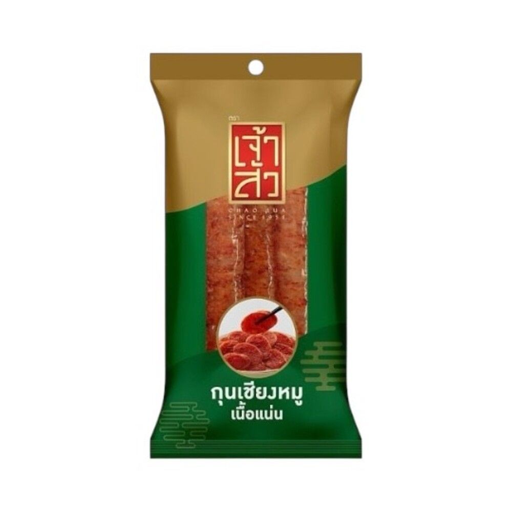 [สินค้าส่งด่วน] เจ้าสัว กุนเชียงหมูเนื้อแน่น 120 กรัม CHAO SUA PORK CHINESE SAUSAGE TENDER 120 G