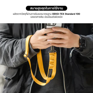MAGEASY Strap+Strap Card 20mm สายคล้องโทรศัพท์แบบสะพายไหล่ ความยาว 78 - 137 cm