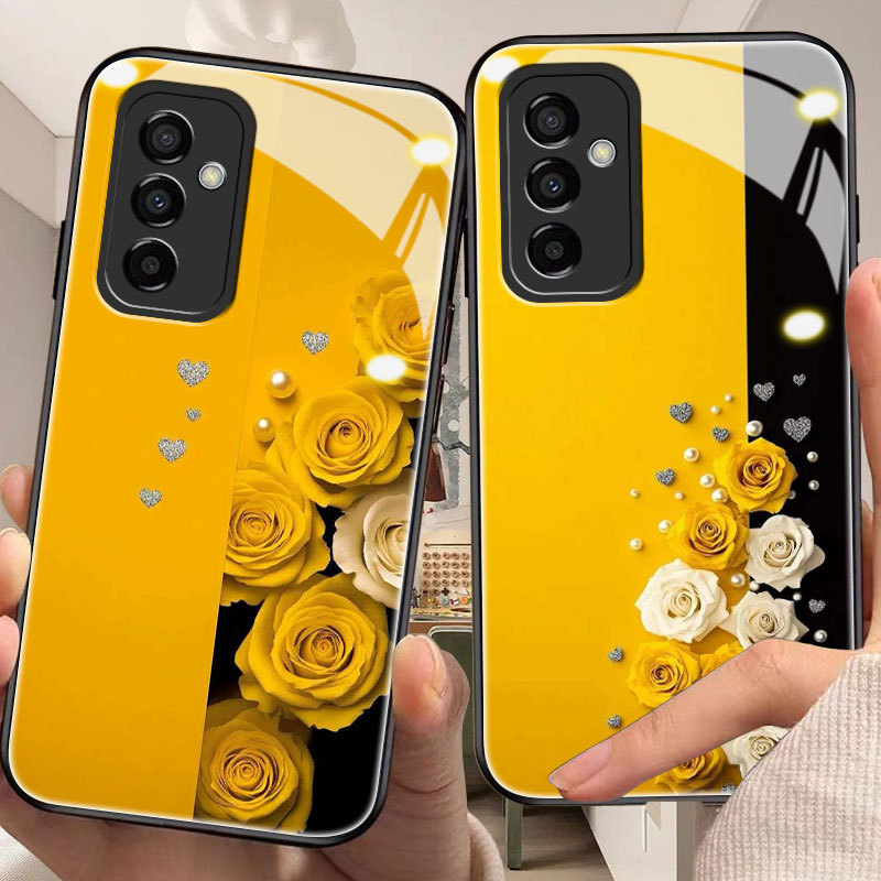 Flower Casing for samsung a34,a41,a42,a50/s,a51,a80,a81,a90,j2/core/prime,j3,j4,j5,j6,j7/plus/pro,j8