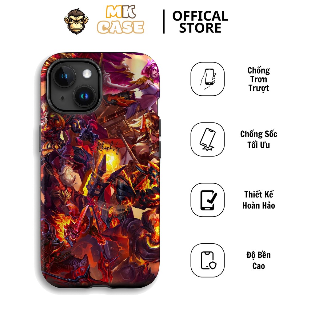 MK CASE Fire General General General General General Iphone CASE for Men Iphone 11 12 13 14 15 16