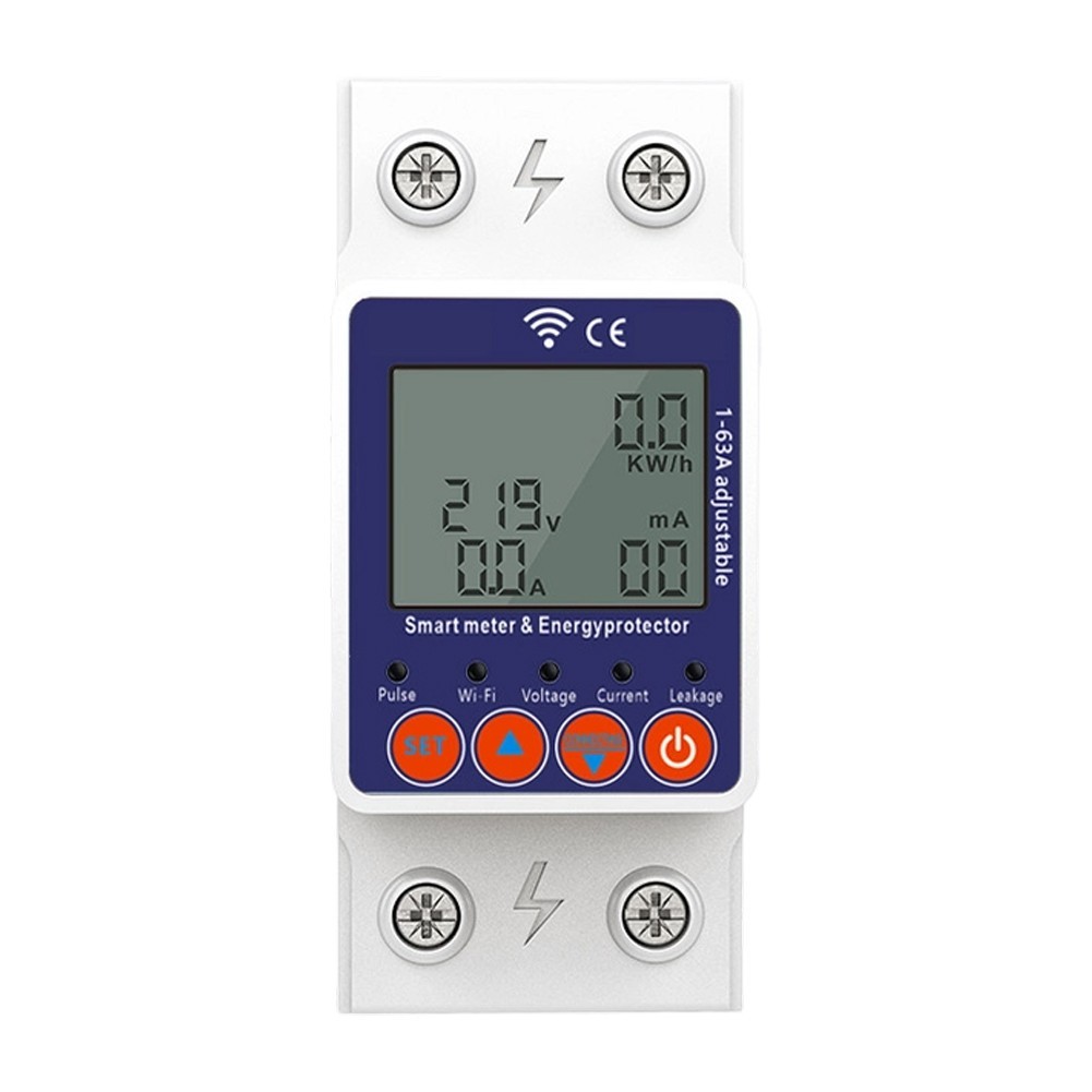 [HOT]สําหรับ Tuya Smart WiFi Circuit Breaker 2P63A: การป้องกันที่เชื่อถือได้สําหรับทุกท่าน