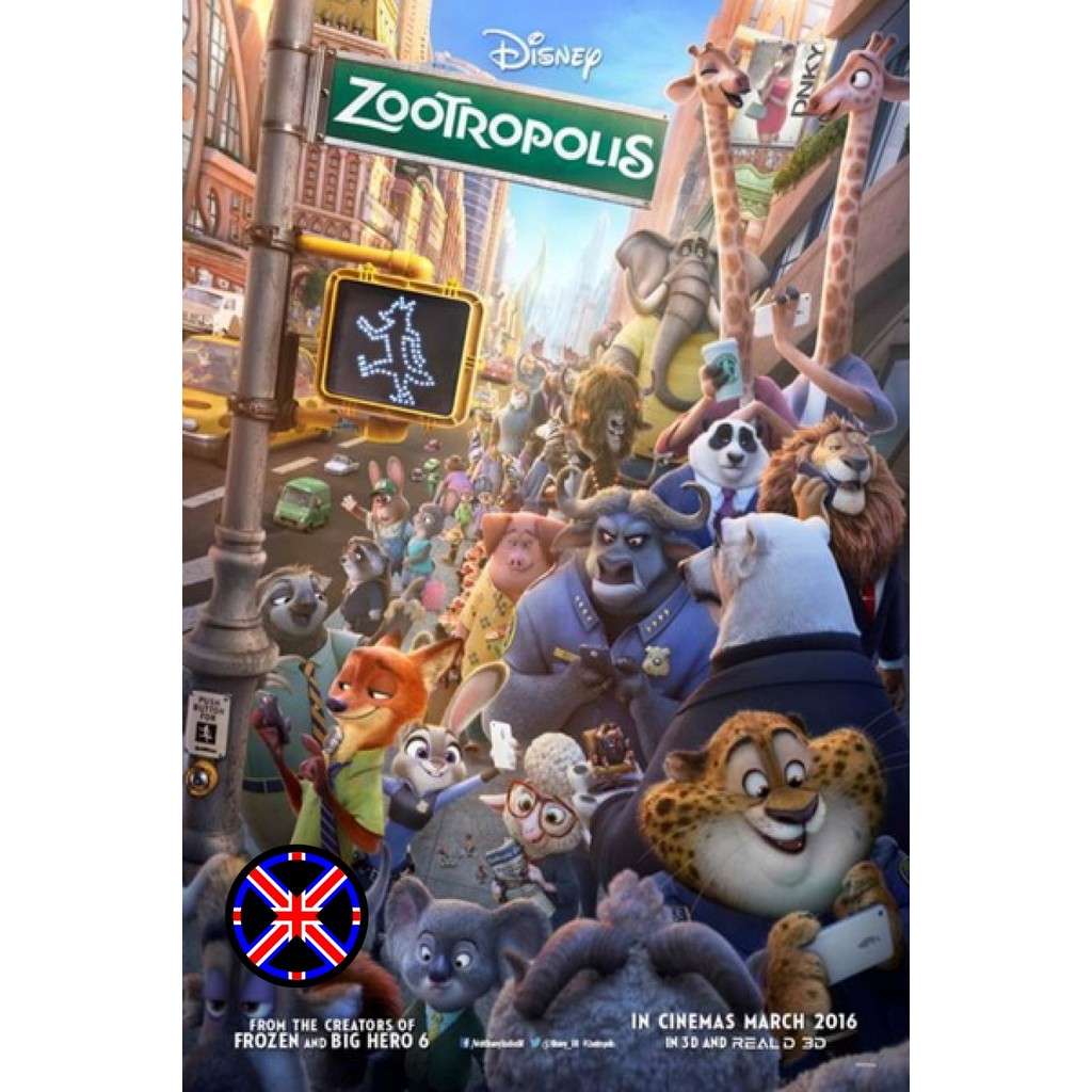 DVD Cartoon เสียงไทยในแผ่น Zootopia นครสัตว์มหาสนุก
