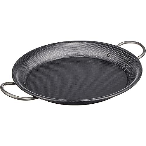 Endo Shoji Commercial Paella Pan 28cm Super Embossed Iron Made in Japan PPE1028