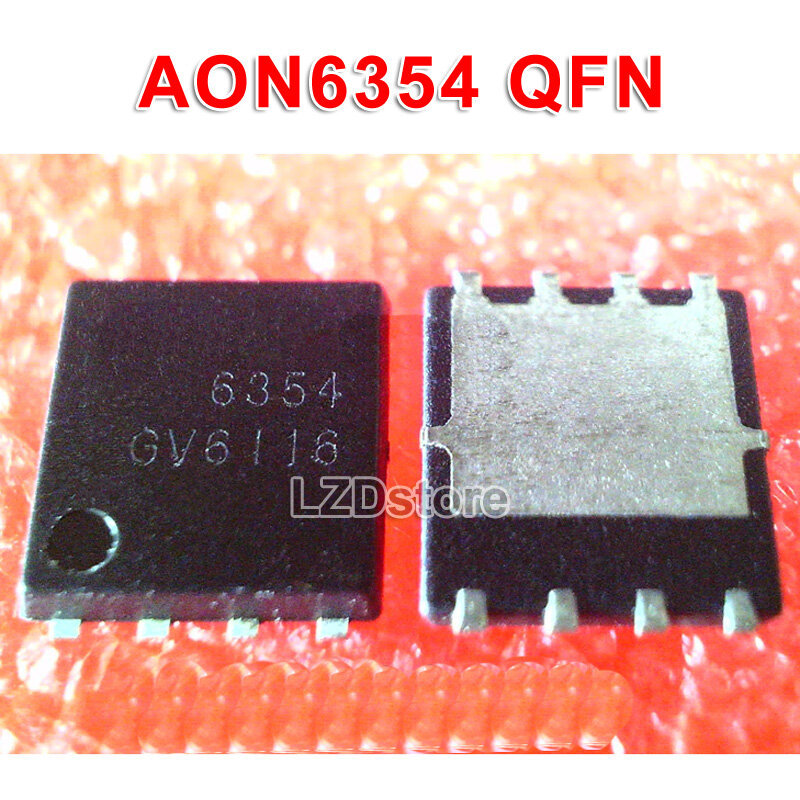 5pcs AON6354 6354 QFN SMD 30V/83A N-channel MOSFET ใหม่ IC