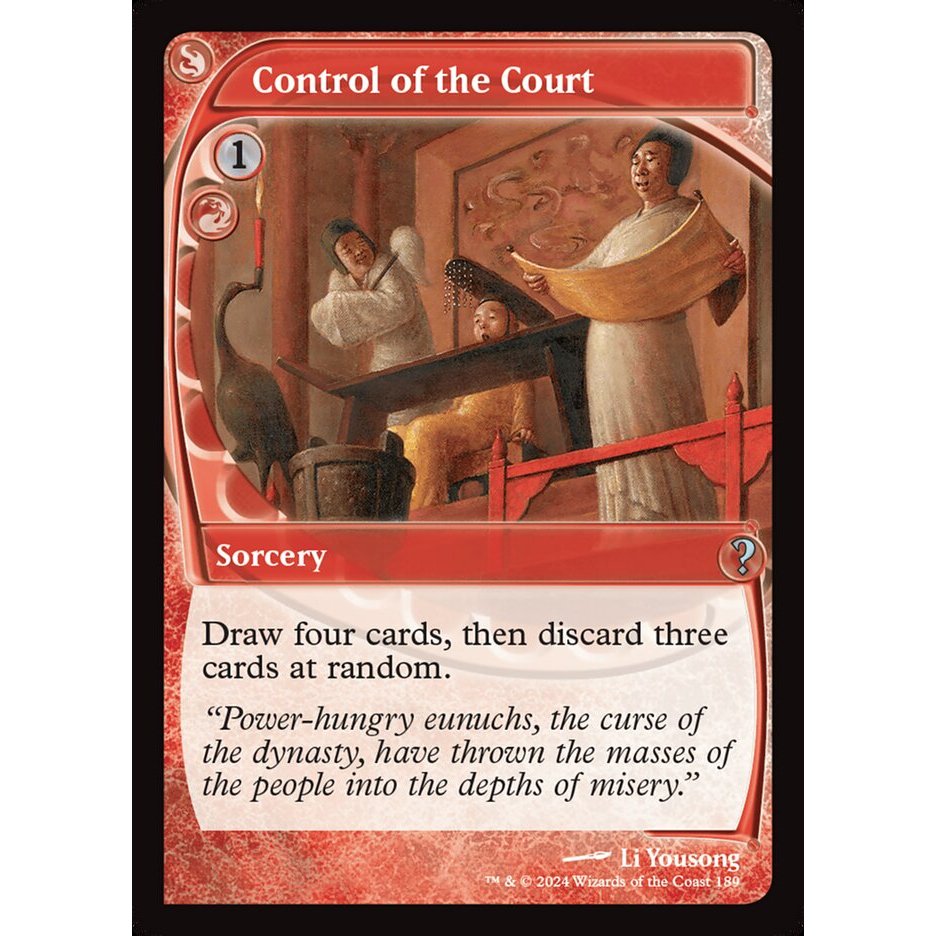 Control of the Court การ์ด Magic the Gathering [MTG] ของแท้