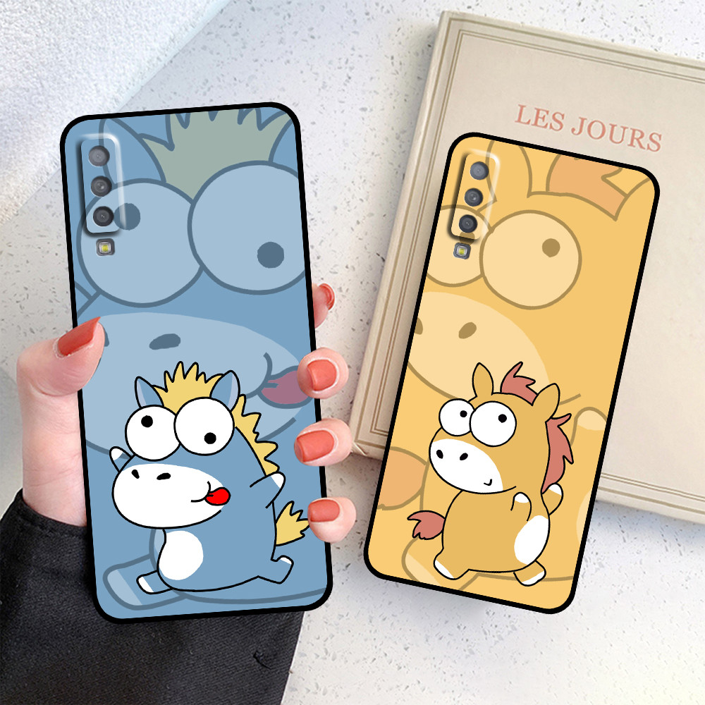 เคส Samsung A7 2018 / A9 2018 พิมพ์ลายสัตว์ราศี Horse 2026