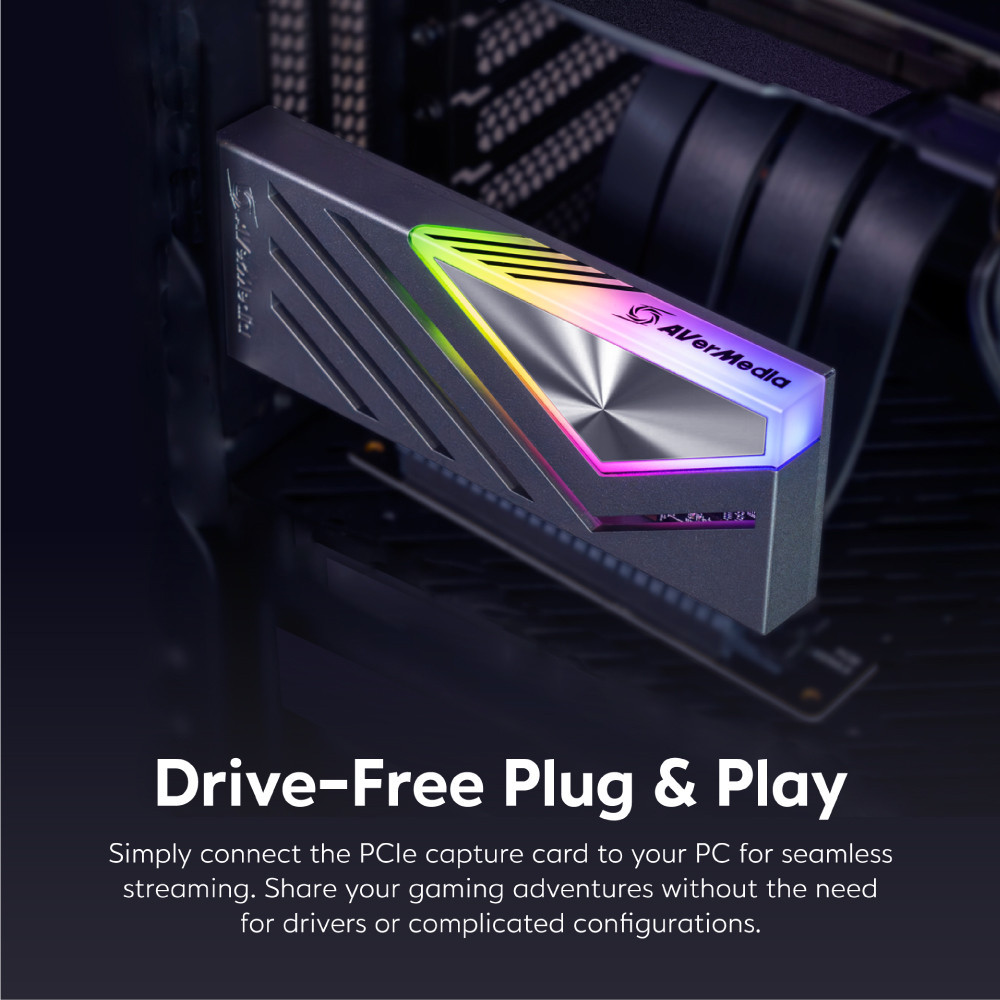 แคปเจอร์การ์ด AVER MEDIA GC575 LIVE GAMER 4K 2.1 ชนิดติดตั้งภายในสำหรับคอมพิวเตอร์_3