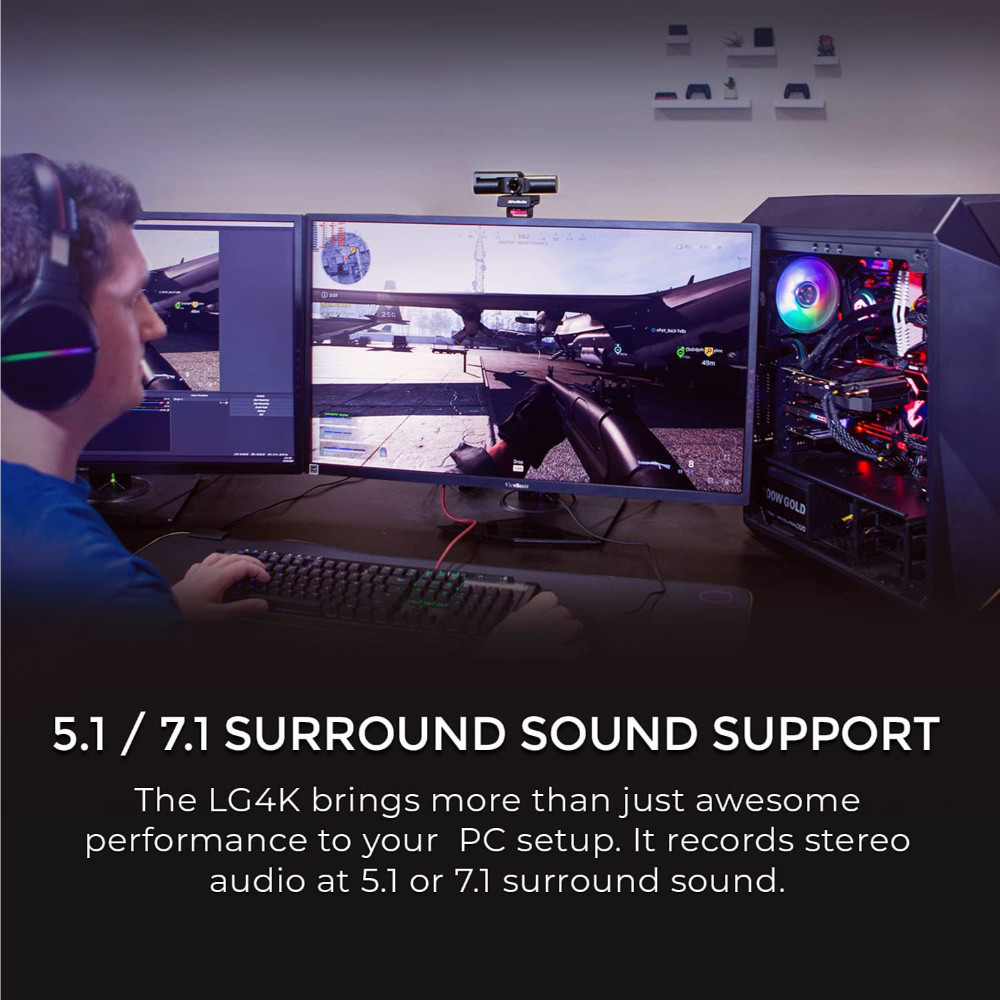 แคปเจอร์การ์ด AVER MEDIA GC573 LIVE GAMER 4K ชนิดติดตั้งภายในสำหรับคอมพิวเตอร์_5