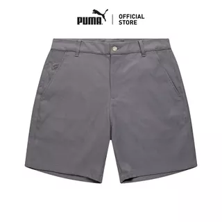 PUMA Golf กางเกงขาสั้นเล่นกอล์ฟ Dealer 7 นิ้วสำหรับผู้ชาย สีเทา - 63315505