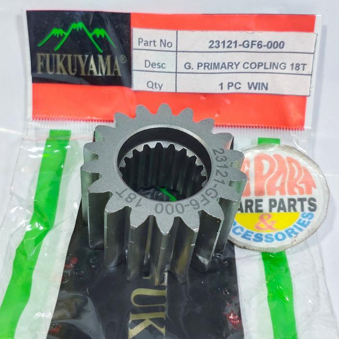 Honda Win 18T Clutch Gear - Rare Win Fukuya Drive Clutch Gear