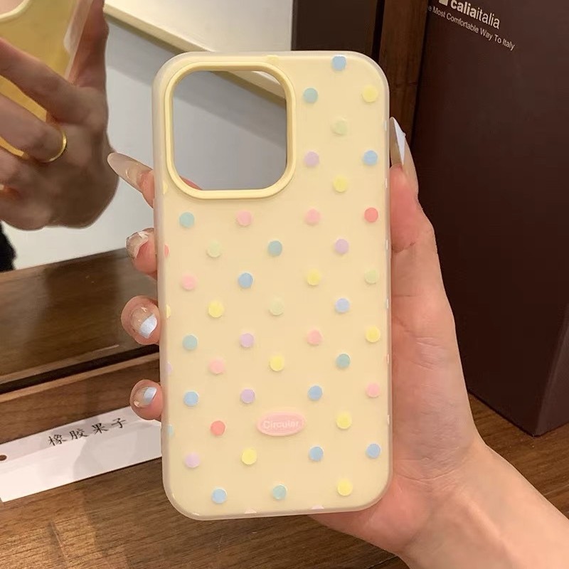 สีสัน Jelly Spots 2 In 1 กรณี Vivo Y05 V70 Fe Y21D V60 Lite Y400 Z10R 5G Y29 5G Y19S Pro Iqoo Z10 Li