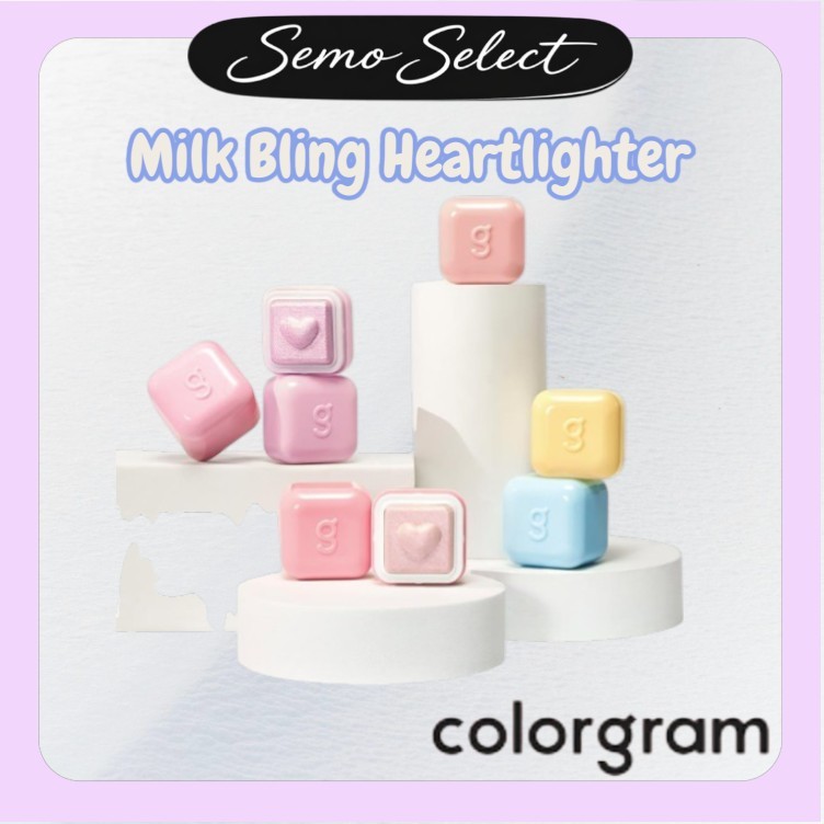 COLORGRAM [COLORGRAM] MILK BLING HEARTLIGHTER 8COLORS