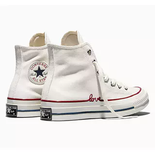 CONVERSE รองเท้า CHUCK 70 VALENTINES DAY HI WHITE ผู้หญิง A19060CF_S6WTXX