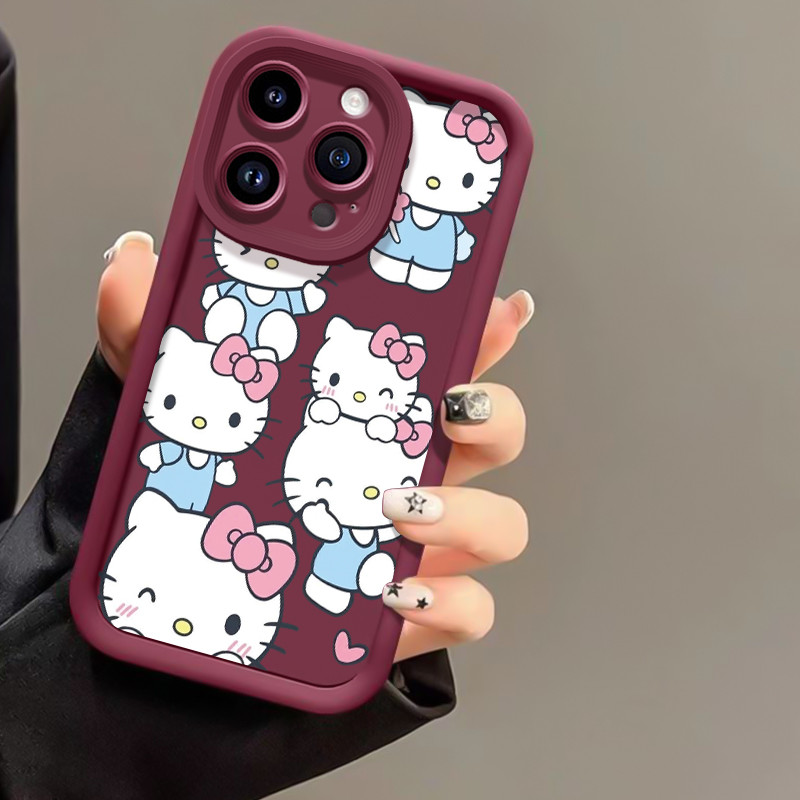เคสสำหรับ Realme C12 C25 C25s Narzo 20A Narzo 30A Narzo 50A เคสโทรศัพท์แมวน่ารักสามสีซิลิโคนกันกระแทก ราคา ถูกที่สุด ดีลบีเคเค แกลเลอรีภาพที่ 7