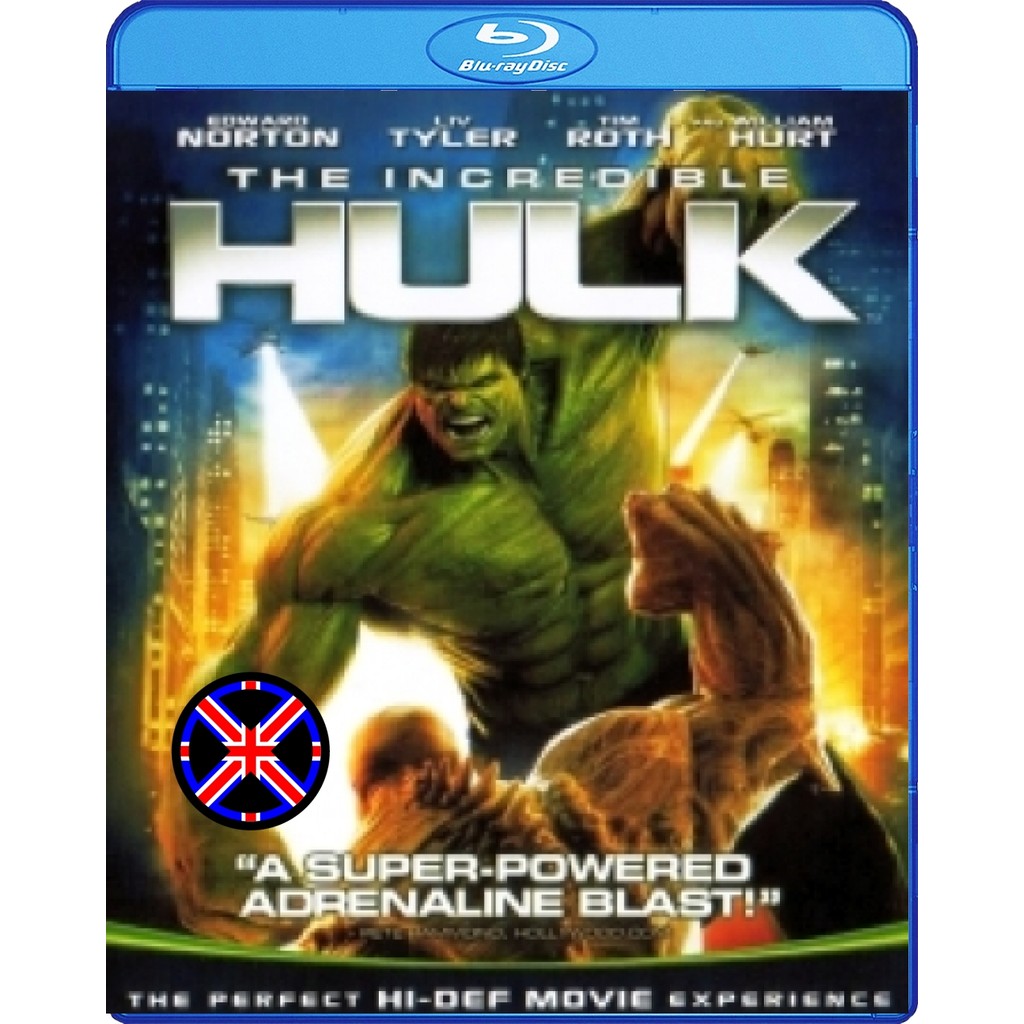 Blu-ray Movie The Incredible Hulk (2008) เดอะฮัล์ค มนุษย์ตัวเขียวจอมพลัง 2