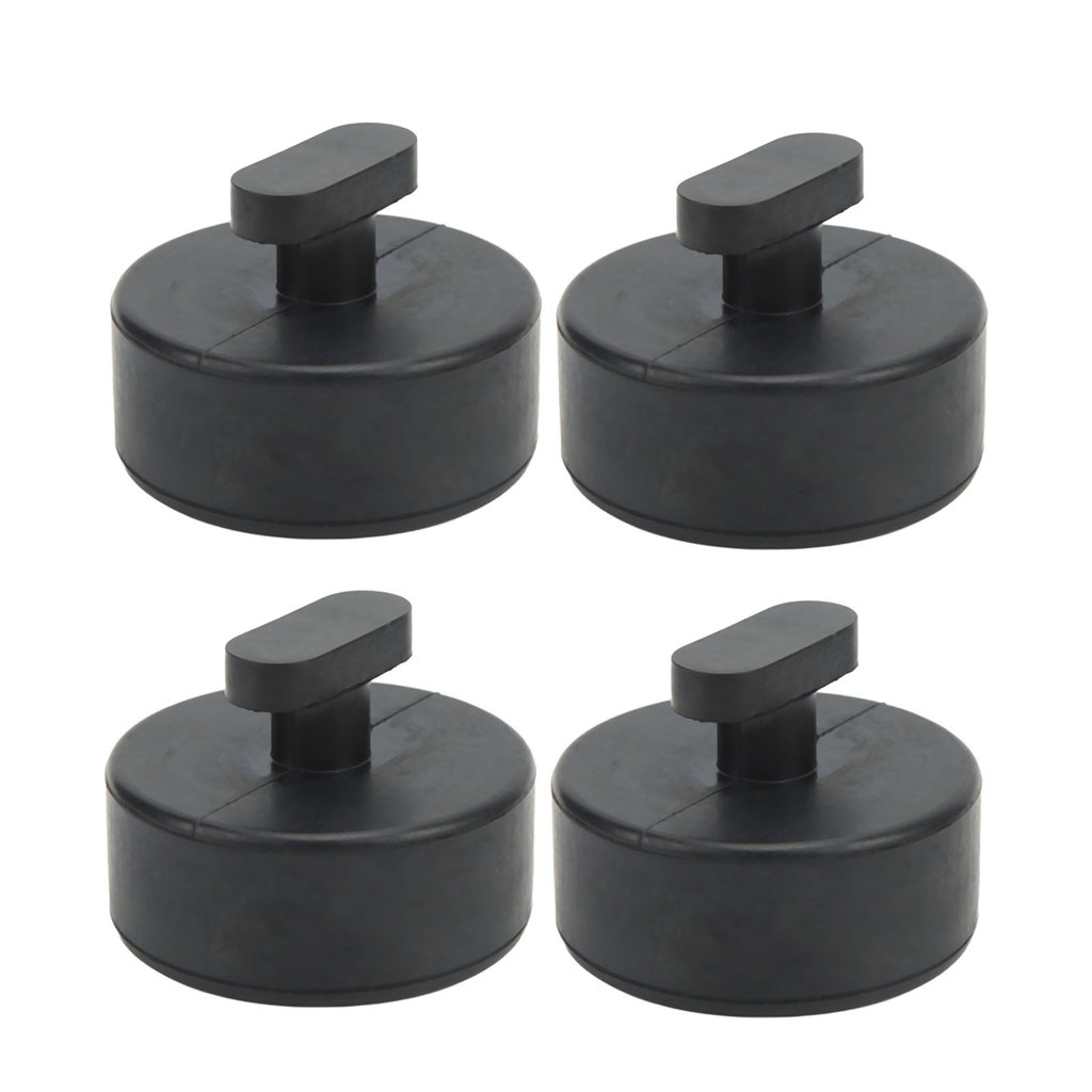 Crth 4PCS Jack Point Support Pad Pucks ยาง Larger Static แรงเสียดทานสําหรับ Corvette C5 C6 C7 C8 GS 