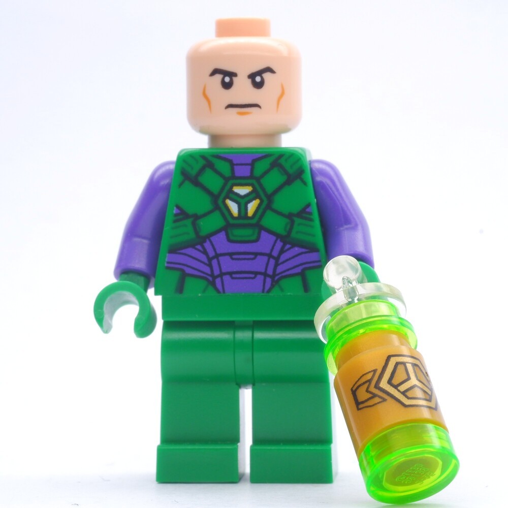 Ploybrick |instock| DC Lex Luthor Purple Armor with weapon จากชุด 76097 ปี 2018 | Authentic 100%