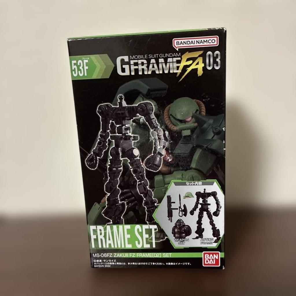 【Direct from Japan】G Frame FA 53F Zaku II เฟรมแบบกำหนดเอง【Japan Exclusive】