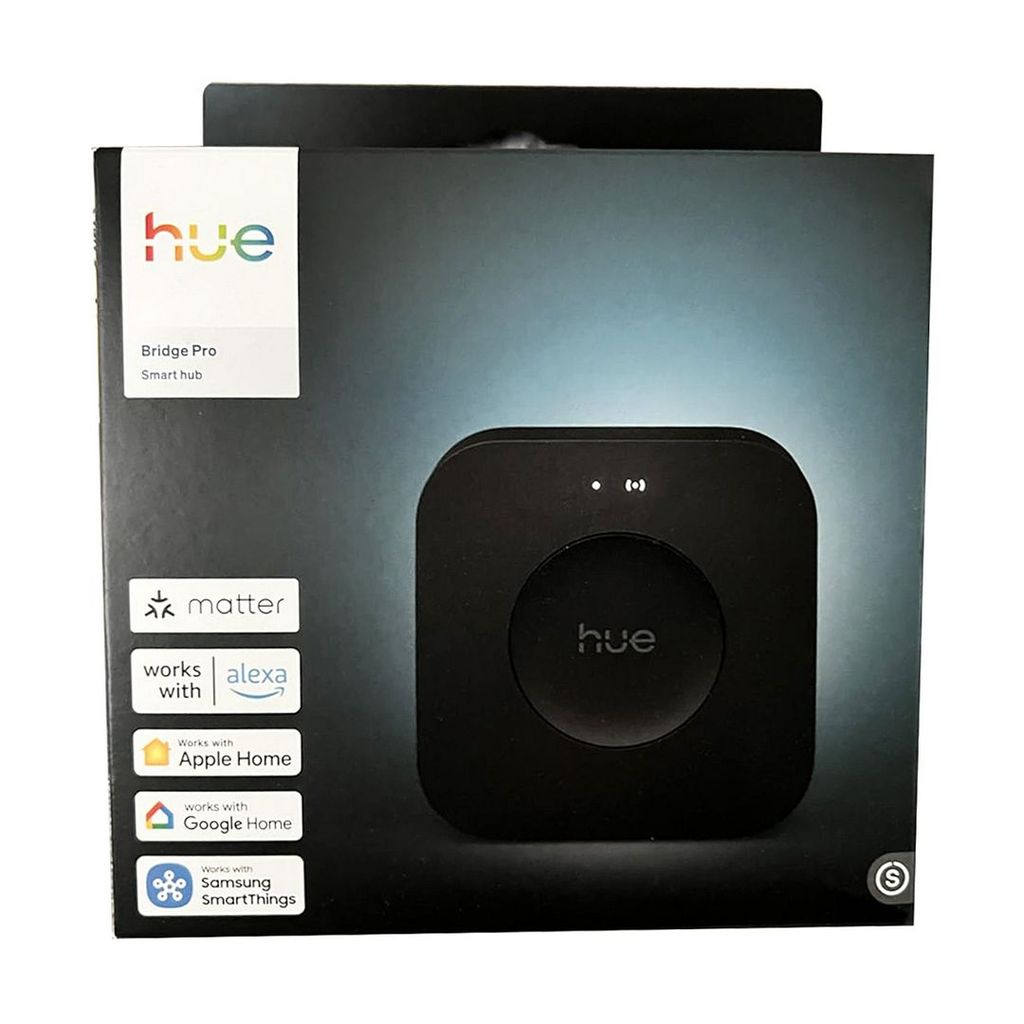 Philips Hue Bridge Pro (EU Plug) - Matter Compatible Smart Hub, 929003582607