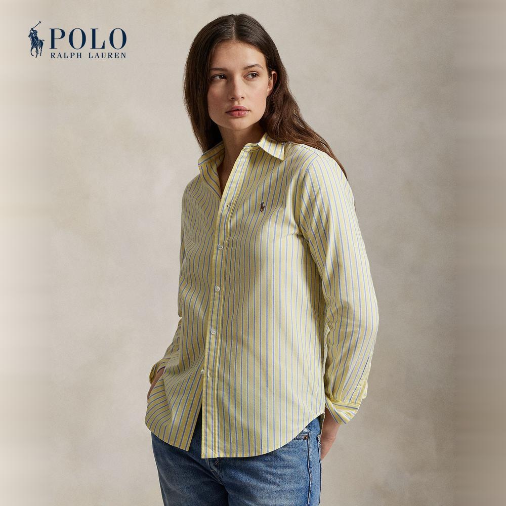 Polo Ralph Lauren เสื้อเชิ้ตผู้หญิง รุ่น WMPOSHTNDO21042 สีเหลือง