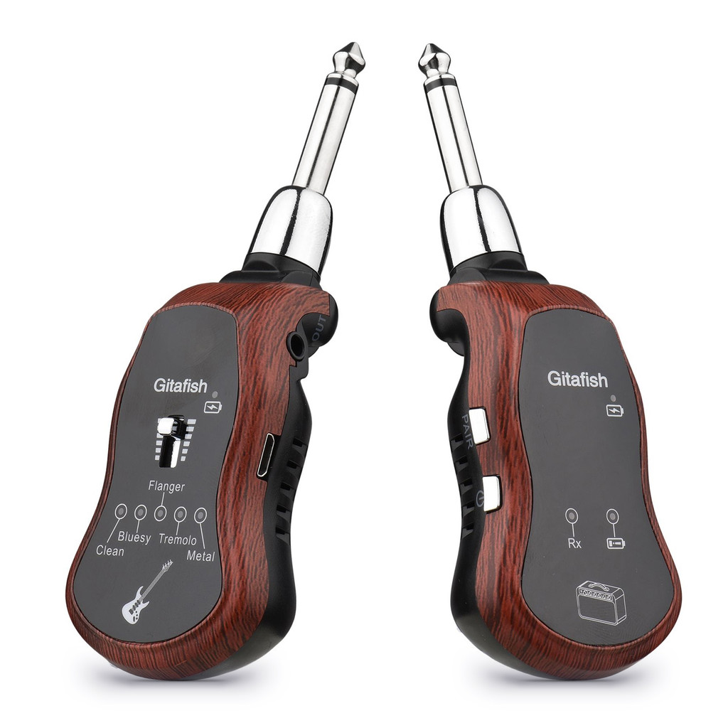 Torachel1-PH เครื่องส่งสัญญาณระบบไร้สายกีต้าร์ UHF แบบพกพา